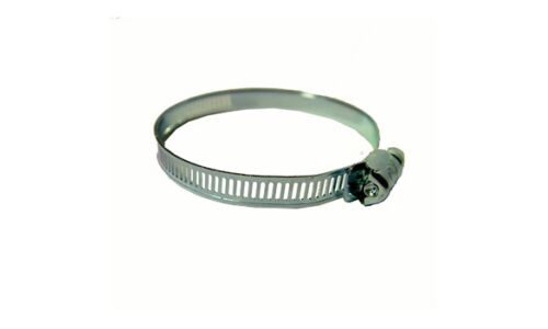 Хомут червячный Ø40-60мм, ширина 9мм, нержавеющая сталь W2, 1 шт