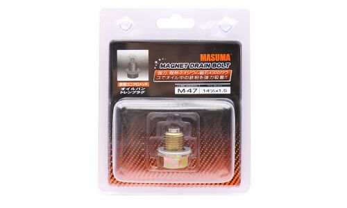 Болт маслосливной с магнитом Masuma Isuzu 14х1.5mm UBS, UCS, UES, UER