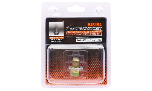 Болт маслосливной с магнитом Masuma Toyota 12х1.25mm 1ZZ,1NZ,2NZ,2AZ,1MZ,3S,1HD