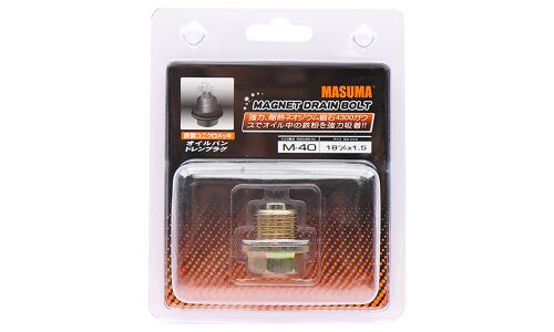 Болт маслосливной с магнитом "Masuma"  Toyota  18х1.5mm  2L,3L,1C,2C,1#B,1G,7M,4S