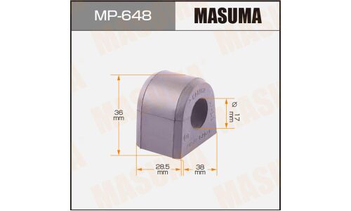 Втулка стабилизатора Masuma, арт. MP-648