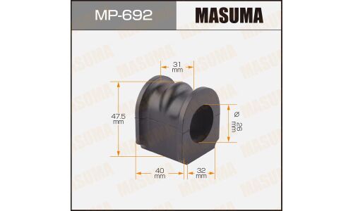 Втулка стабилизатора Masuma, арт. MP-692