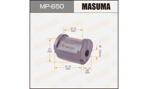 Втулка стабилизатора Masuma, арт. MP-650