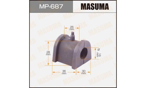 Втулка стабилизатора Masuma, арт. MP-687