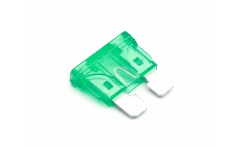 Предохранитель автомобильный, флажковый, стандартный (ATO S1035-2/FT), зелёный, 30А, комплект 100 шт