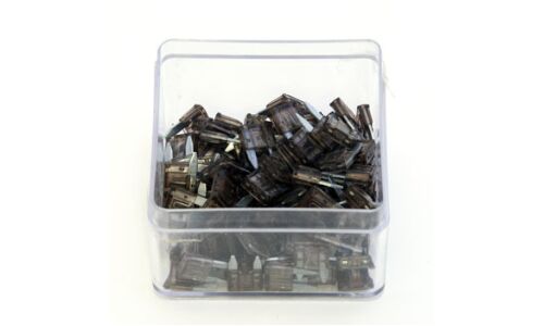 Предохранитель автомобильный, флажковый, мини (MINI S1035-1/FN), коричневый, 7.5А, комплект 100 шт