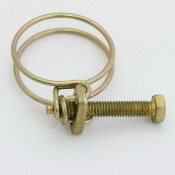 Хомут проволочный Ø26-29мм, оцинкованная сталь W1, 1 шт