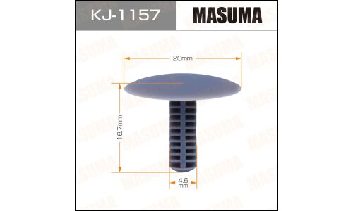 Клипса крепёжная обшивки салона Masuma, для Toyota, арт. KJ-1157