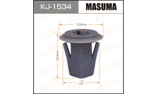 Клипса крепежная Masuma KJ-1534 (OEM 01281-00821)