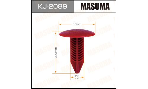 Клипса крепёжная обшивки пола Masuma, для Honda, арт. KJ-2089
