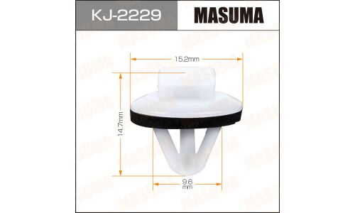 Клипса крепёжная деталей кузова Masuma, для Lexus, Toyota, арт. KJ-2229