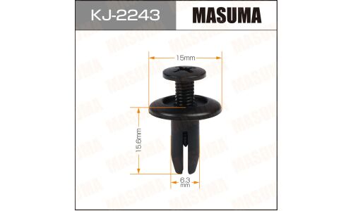 Клипса крепёжная брызговиков Masuma, для Nissan, арт. KJ-2243
