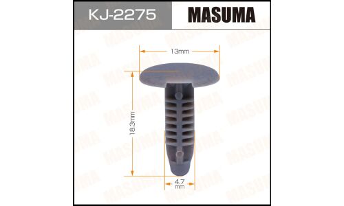 Клипса крепёжная обшивки салона Masuma, для Mitsubishi, арт. KJ-2275