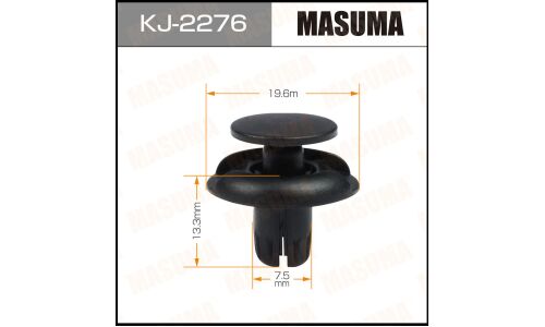 Клипса крепёжная подкрылок и днища Masuma, для Honda, арт. KJ-2276