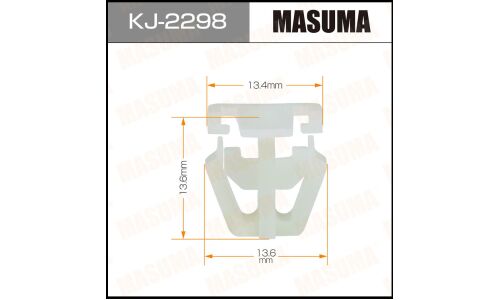 Клипса крепёжная молдинга дверей Masuma, для Honda, арт. KJ-2298