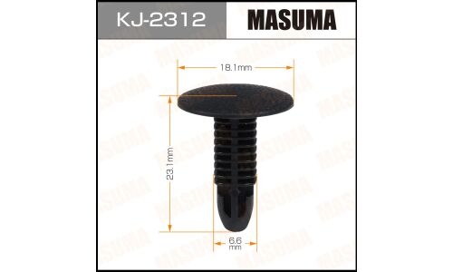 Клипса крепёжная обшивки салона Masuma, для Suzuki, арт. KJ-2312