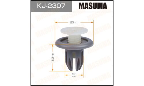 Клипса крепежная Masuma KJ-2307 (OEM 57728AC060)