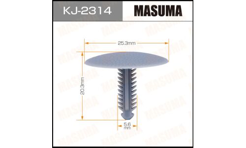 Клипса крепёжная обшивки салона Masuma, для Suzuki, арт. KJ-2314