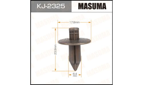 Клипса крепёжная молдинга крыла Masuma, для Mitsubishi, арт. KJ-2325