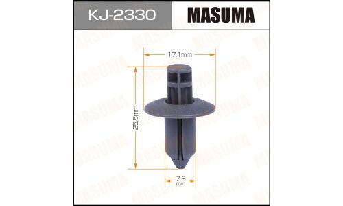 Клипса крепёжная обшивки салона Masuma, для Mitsubishi, арт. KJ-2330