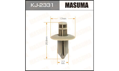 Клипса крепёжная обшивки двери Masuma, для Mitsubishi, арт. KJ-2331