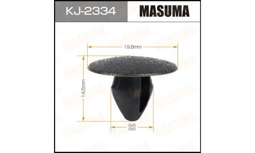 Клипса крепёжная задней полки салона Masuma, для Nissan, арт. KJ-2334