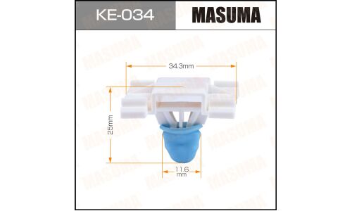Клипса крепежная Masuma KE-034 (OEM 1H0853585B)