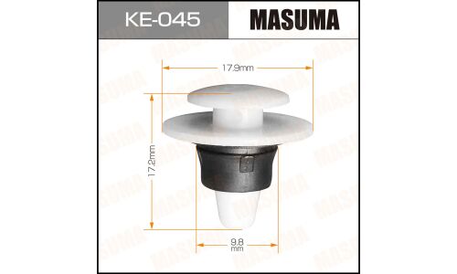 Клипса крепежная Masuma KE-045 (OEM 357853585, 357853585A)