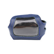 Чехол на брелок сигнализации Star-Line A4/A6/A8 кожаный синего цвета