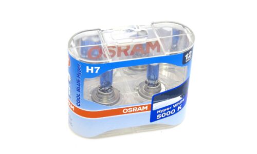 Галоген. лампа "Osram" H7 12V- 55W (PX26d)  Cool Blue Hyper  (white-5000к),  к-т2шт    /62210 CBH/