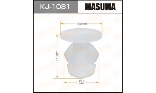 Клипса крепёжная пластиковой защиты двигателя Masuma, для Scion, Toyota, арт. KJ-1081