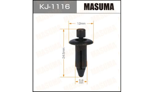 Клипса крепёжная деталей кузова Masuma, для Lexus, Toyota, арт. KJ-1116