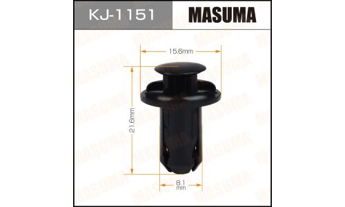 Клипса крепёжная деталей кузова Masuma, для Lexus, Toyota, арт. KJ-1151