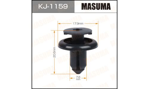 Клипса крепёжная брызговиков Masuma, для Toyota, арт. KJ-1159