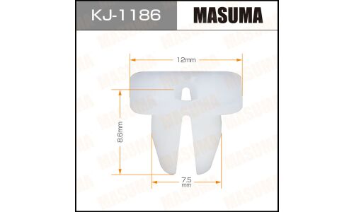 Клипса крепежная Masuma KJ-1186 (OEM 90189-04089)