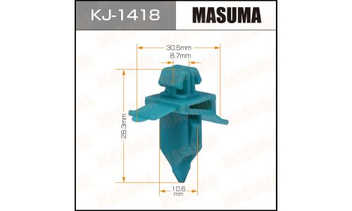 Клипса крепёжная молдинга крыла Masuma, для Toyota, арт. KJ-1418
