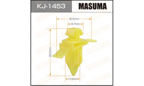 Клипса крепёжная накладок крыла Masuma, для Toyota, арт. KJ-1453