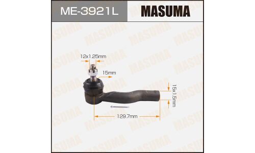 Наконечник рулевой тяги Masuma, левый, арт. ME-3921L