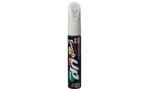 Краска для ремонта сколов и царапин Soft 99 Touch Up Paint, прозрачная (лак), флакон с кисточкой, 12мл, арт. X-2