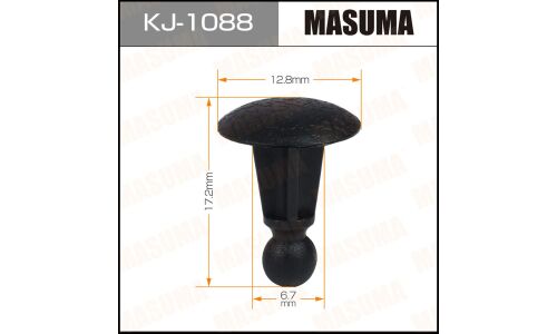 Клипса крепёжная деталей салона Masuma, для Toyota, арт. KJ-1088