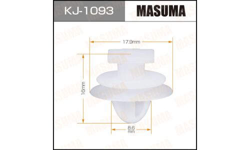 Клипса крепежная Masuma KJ-1093 (OEM 52425-35020)