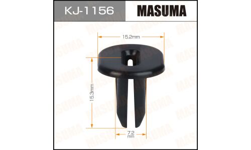 Клипса крепежная Masuma KJ-1156 (OEM 90189-04203)