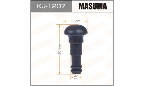 Клипса крепежная Masuma KJ-1207 (OEM 90467-05015-B0, 90467-05015-G0)