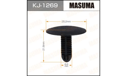 Клипса крепёжная обшивки салона Masuma, для Toyota, арт. KJ-1269