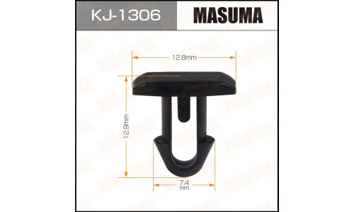 Клипса крепежная Masuma KJ-1306 (OEM 90467-08207)
