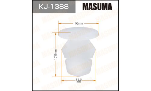 Клипса крепежная Masuma KJ-1388 (OEM 90189-06036)