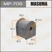 Втулка стабилизатора Masuma, арт. MP-705