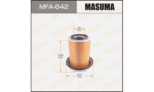 Фильтр воздушный Masuma A-519, арт. MFA-642