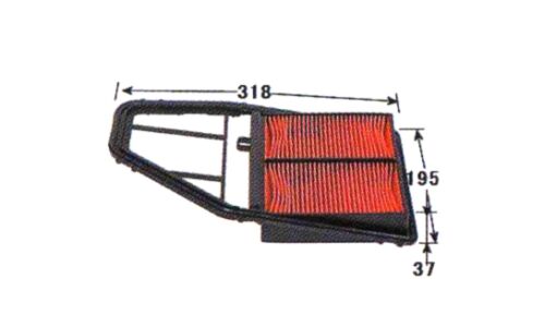 Фильтр воздушный Sakura, арт. A-1641