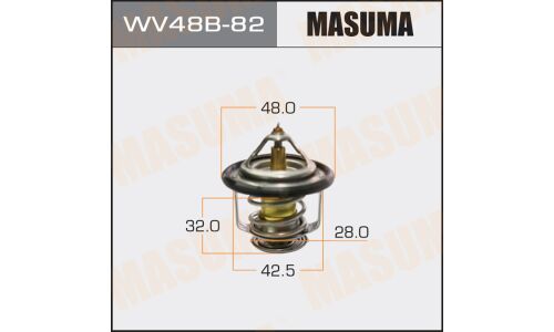 Термостат Masuma, арт. WV48B-82